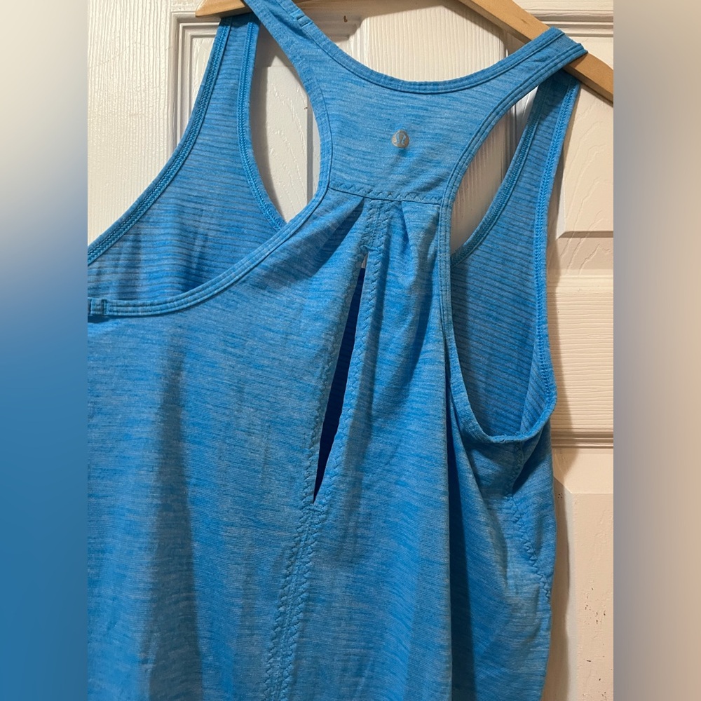 Blue Women's Racerback Tank Top Lululemon - Picture 5 of 6